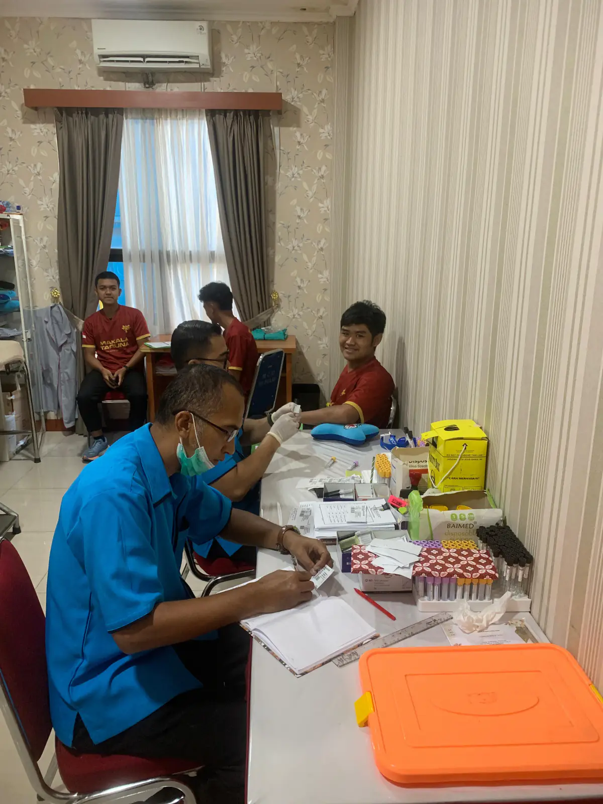 Medical check up — 10